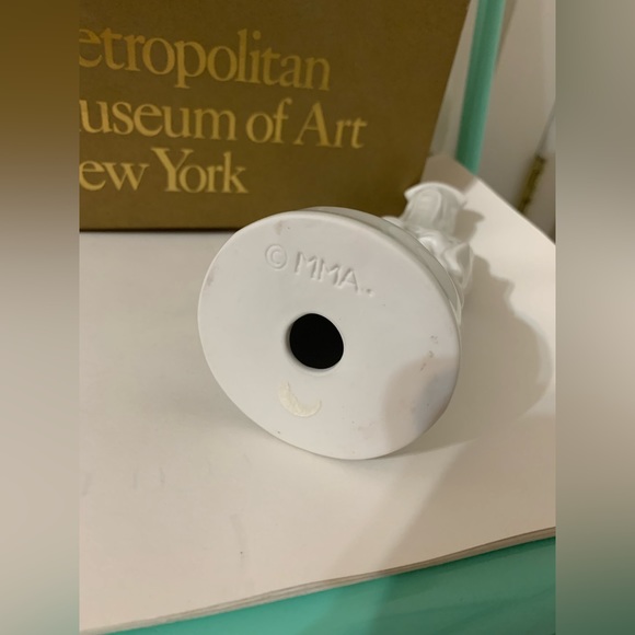 Vintage Metropolitan Museum of Art Chinese Sage Lu Dongbin Figurine With Box - Picture 5 of 6